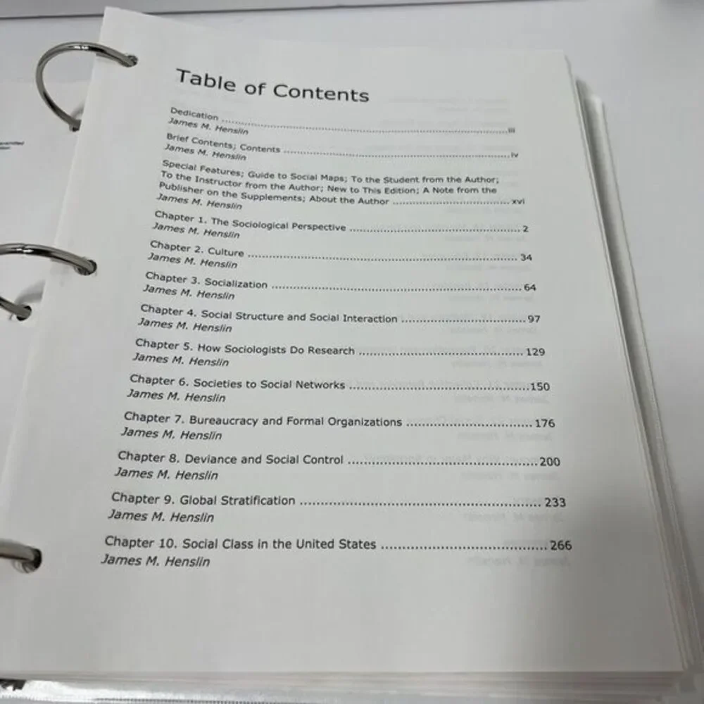 Sociology A Down To Earth Approach‎ James M Henslin